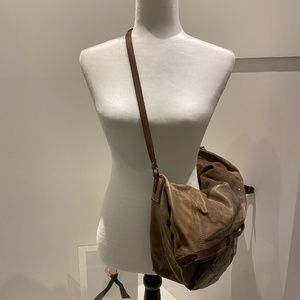 Tan Jerome Dreyfuss Cross Body Bag with Dust Bag